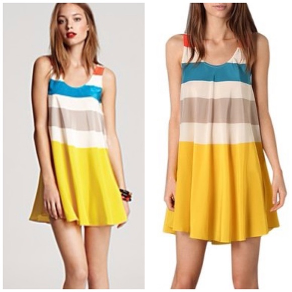 Marc By Marc Jacobs Dresses & Skirts - Silk Simone Stripe Dress